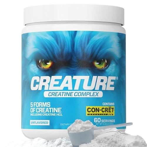 Creatine Complex Powder 5 Types Monohydrate HCL 300g 60 Servings