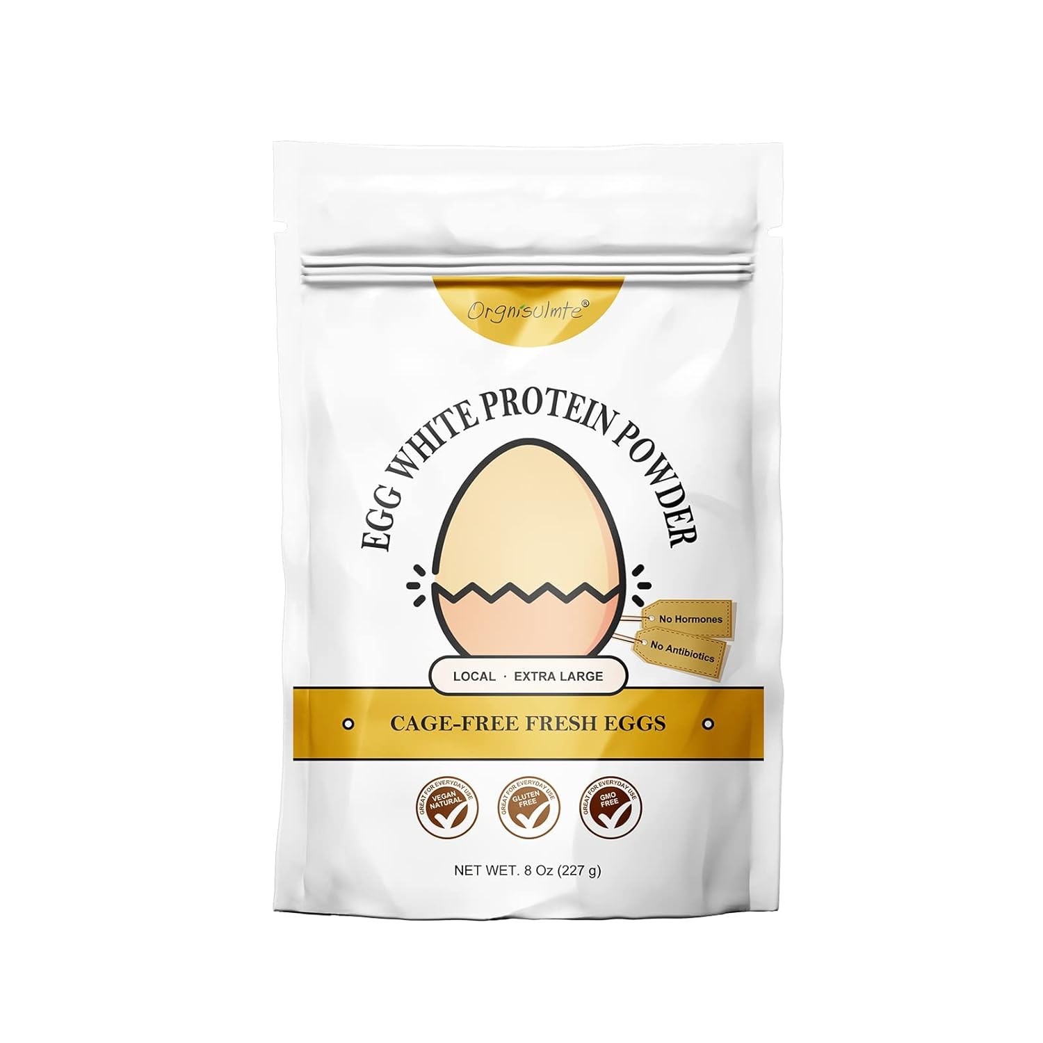 Egg White Protein Powder 8 Oz Cage Free Pasteurized Dried Egg Whites Gluten Free