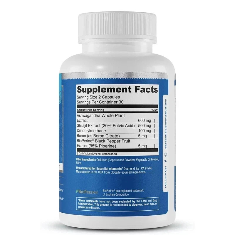 Essential Elements T-Hero Health Supplement Enhance Energy & Performance, FS!