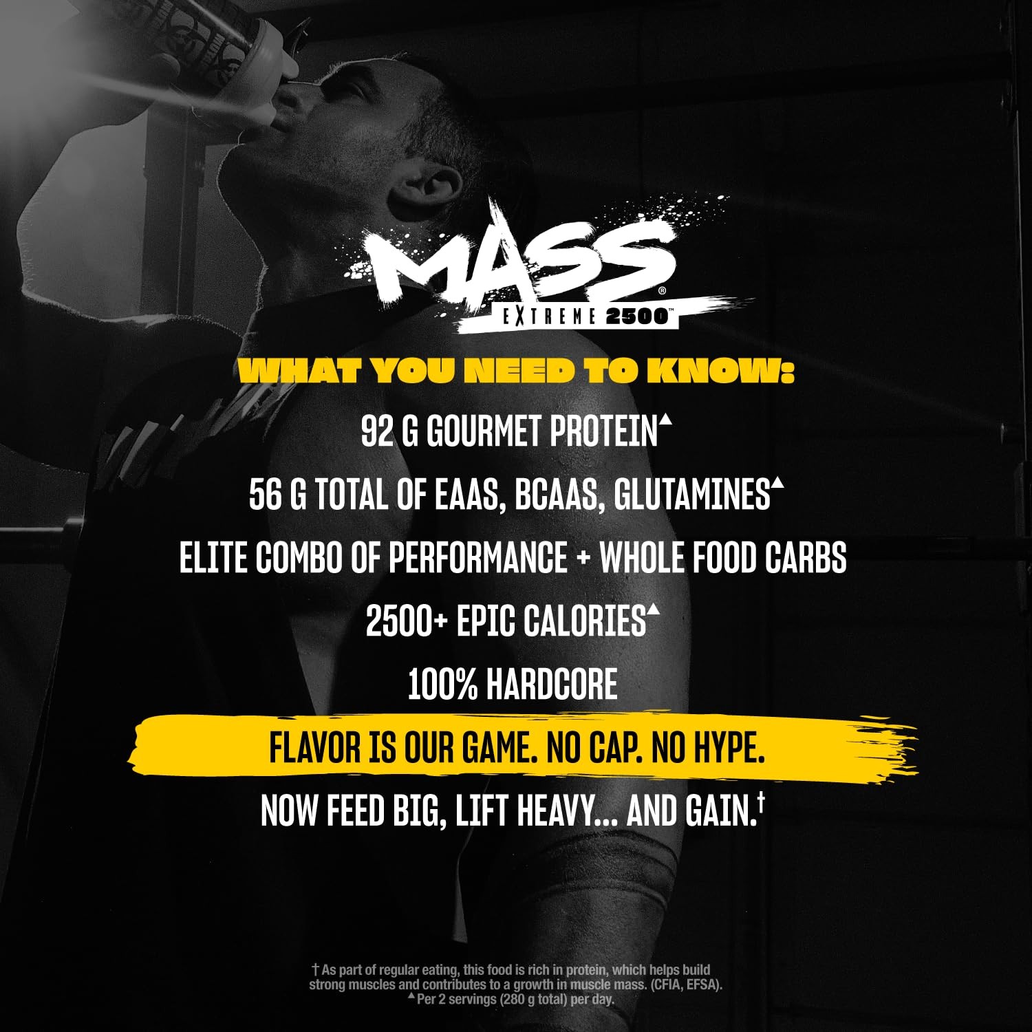 Mutant Mass Extreme 2500 – High Calorie Gainer Whey 12 Pound (Pack of 1)