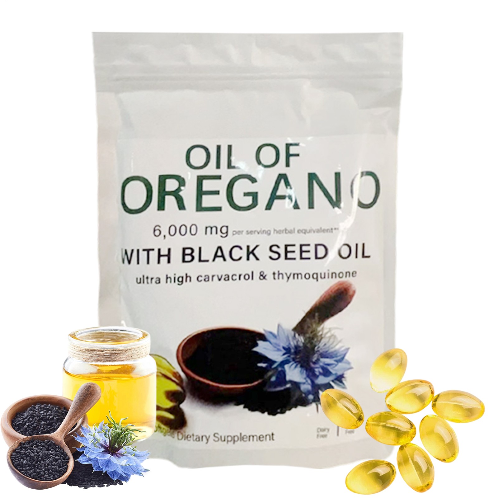 Natural Health Supplements for Adults, Mild Formula for Daily Nutrition US