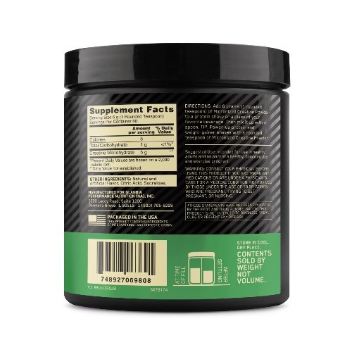 Optimum Nutrition Creatine Monohydrate Powder – Blueberry Lemonade