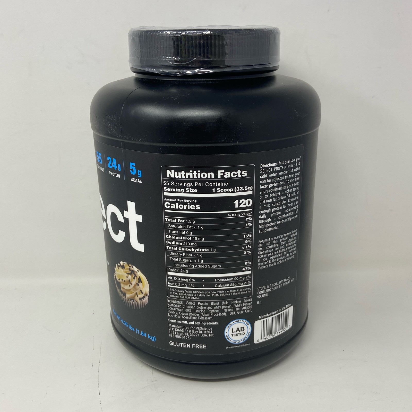 PEScience Select Protein Frosted Chocolate Cupcake 4.05 lb (55 Serv)