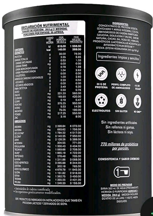 Habits Protein, Plant-Based Protein Powder, Cocoa Flavor, Gluten Free, 578g NEW!