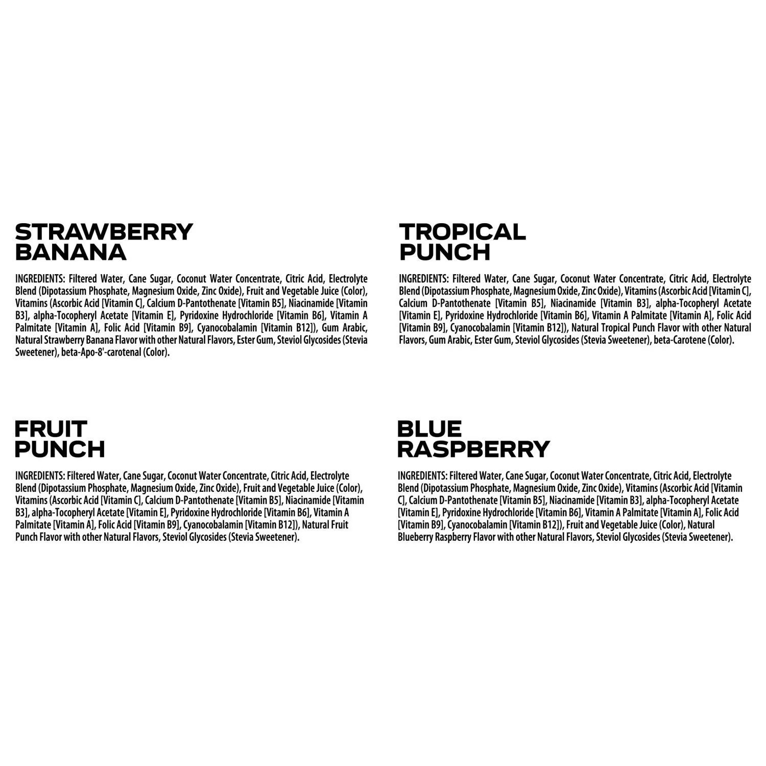 BODYARMOR Sports Drink Variety Pack 12 fl. oz., 24 pk.