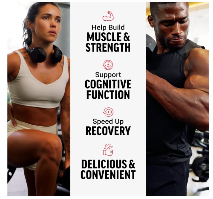 2 pk Force Factor Creatine Chews 5g Monohydrate Muscle Strength 60Ct Exp 12/2027