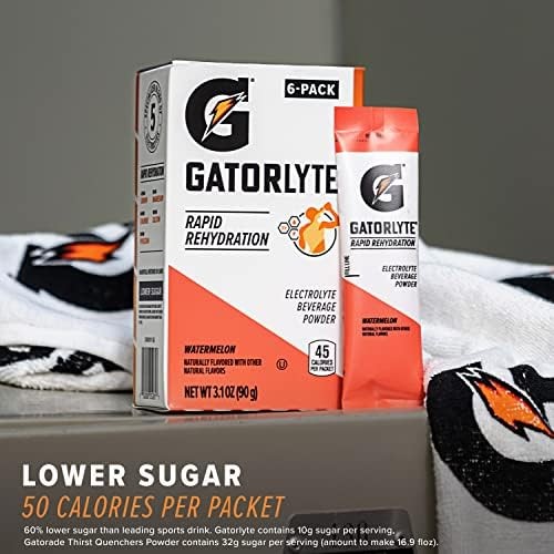 Gatorlyte Powder Cherry Lime Makes 16.9 Fl Oz Pack Of 48
