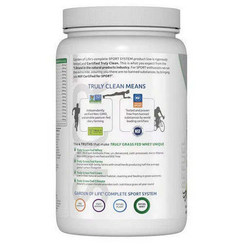 Sport Certified Grass Fed Whey Protein 23.28 Oz