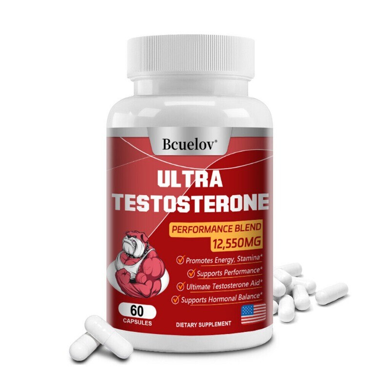 Male testosterone booster to promote muscle growth and increase muscle strength