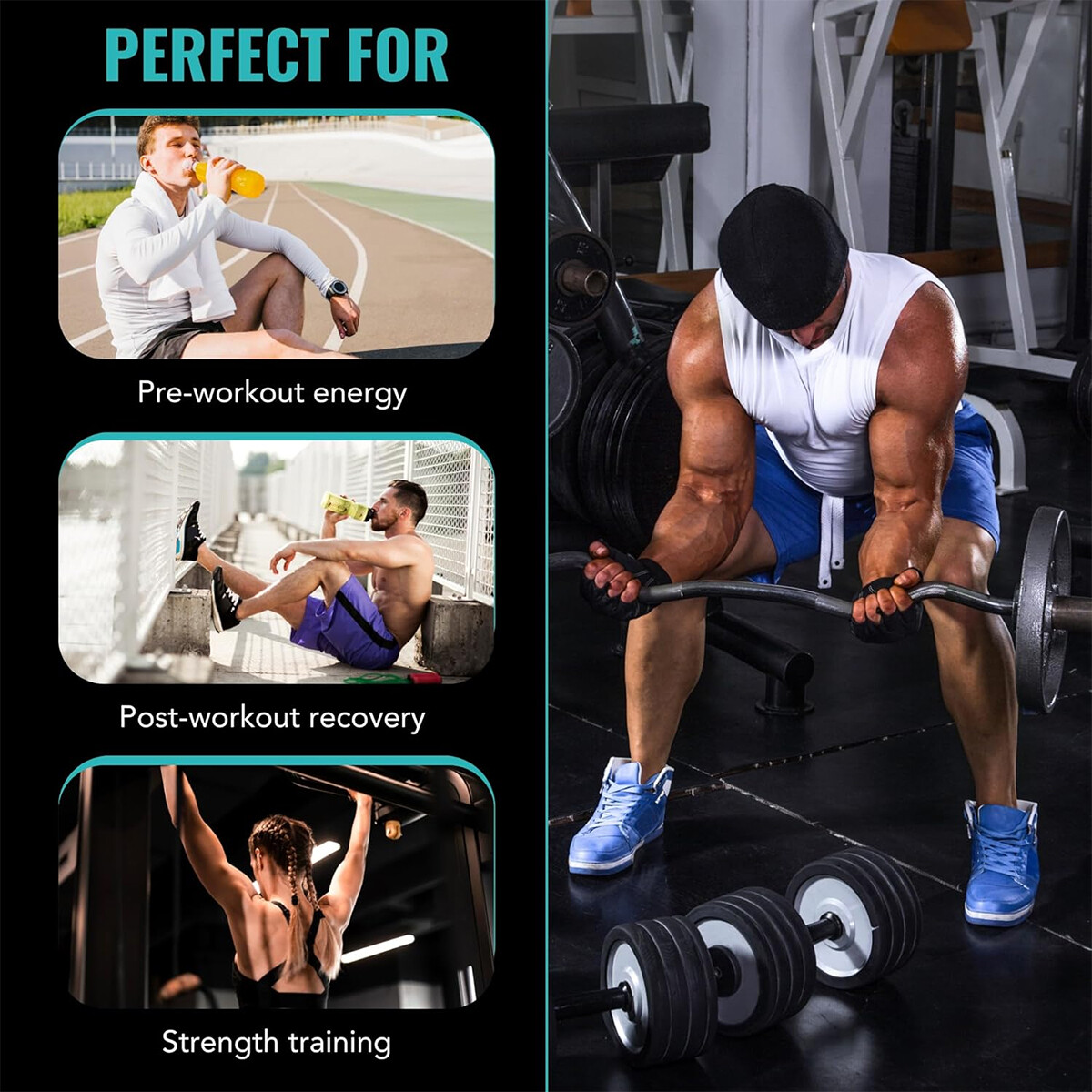 Pure Creatine Monohydrate Powder 1000G 5000mg Per Serving Micronized Creatine