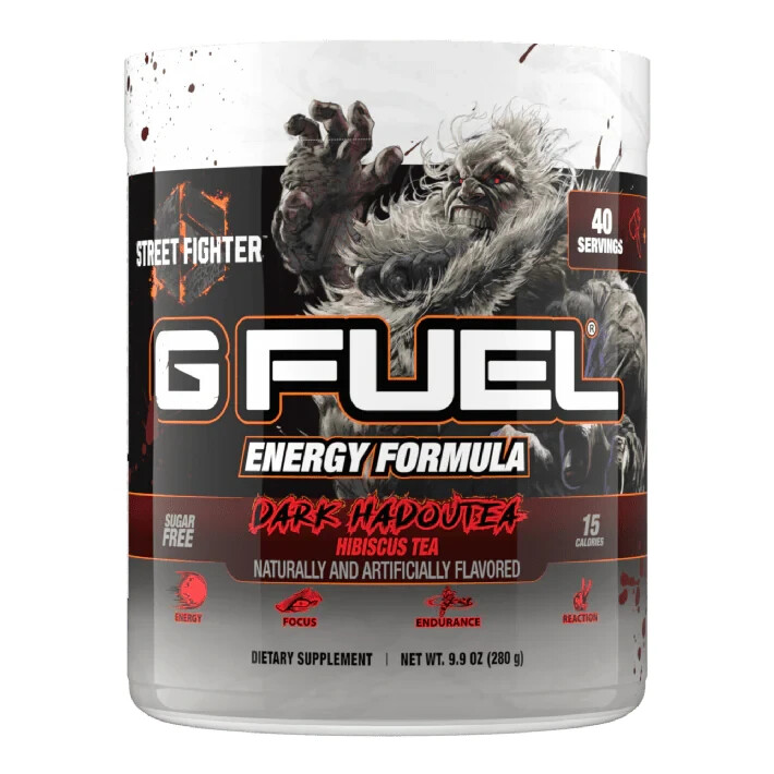 G Fuel Dark Hadoutea GFuel 40 Servings