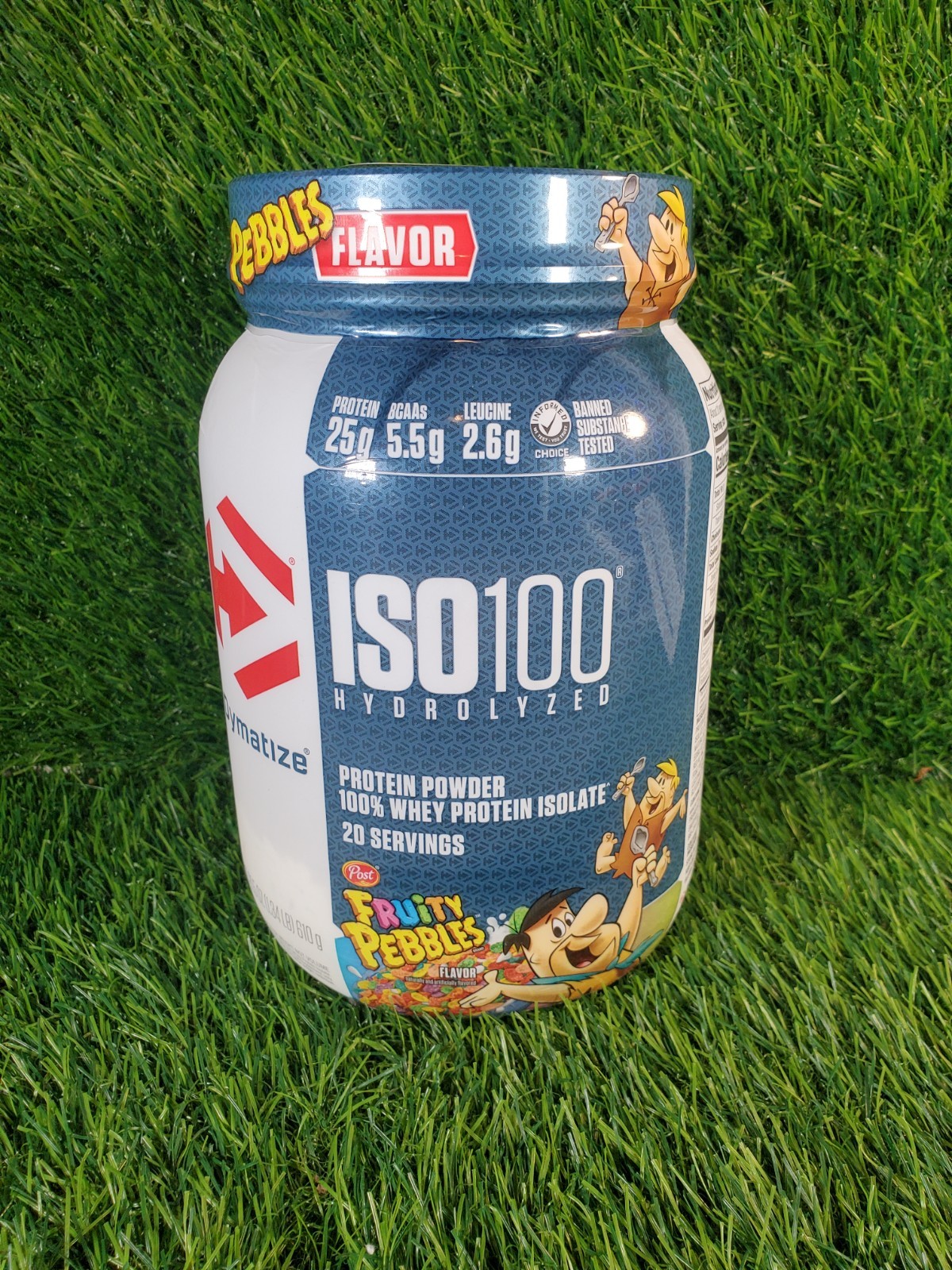 Dymatize ISO100 Hydrolyzed Fruity Pebbles Whey Protein Powder – 1.6lbs.