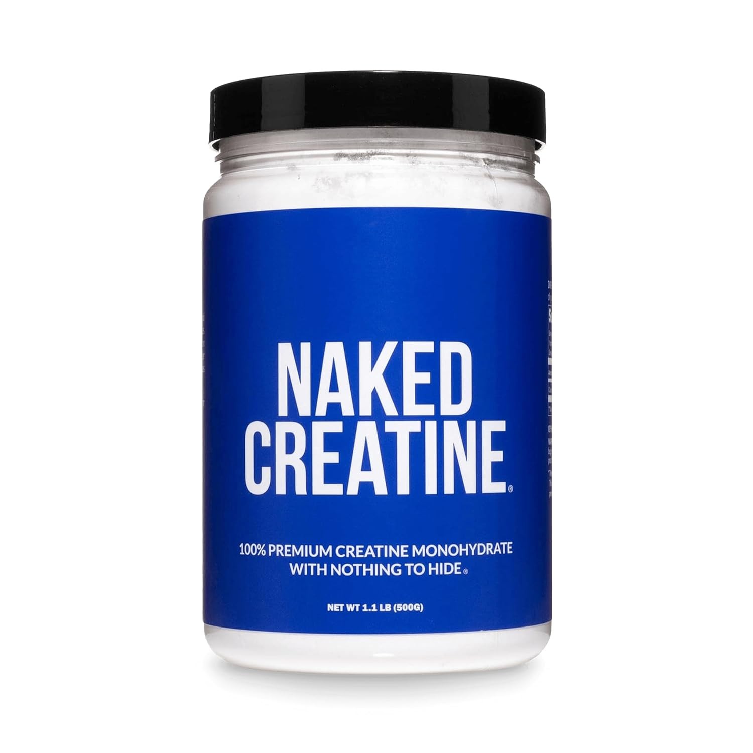 NAKED Pure Micronized Creatine Monohydrate Powder – NSF Certified, Unflavored, 5