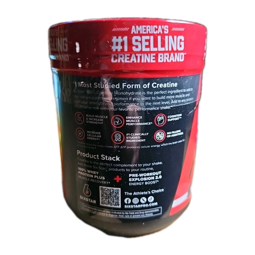 100% Creatine Monohydrate Powder – Micronized – Unflavored – Size: 10.58 oz