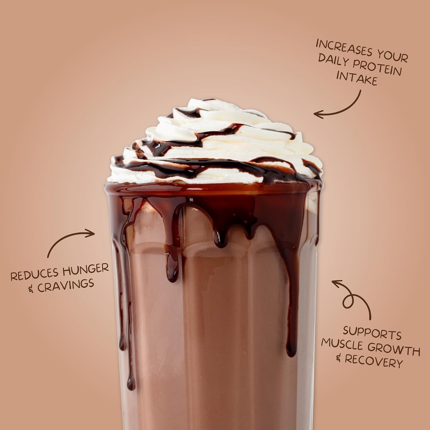 Clean Simple Eats Chocolate Brownie Batter Protein Powder 36oz Grass Fed 30 Serv