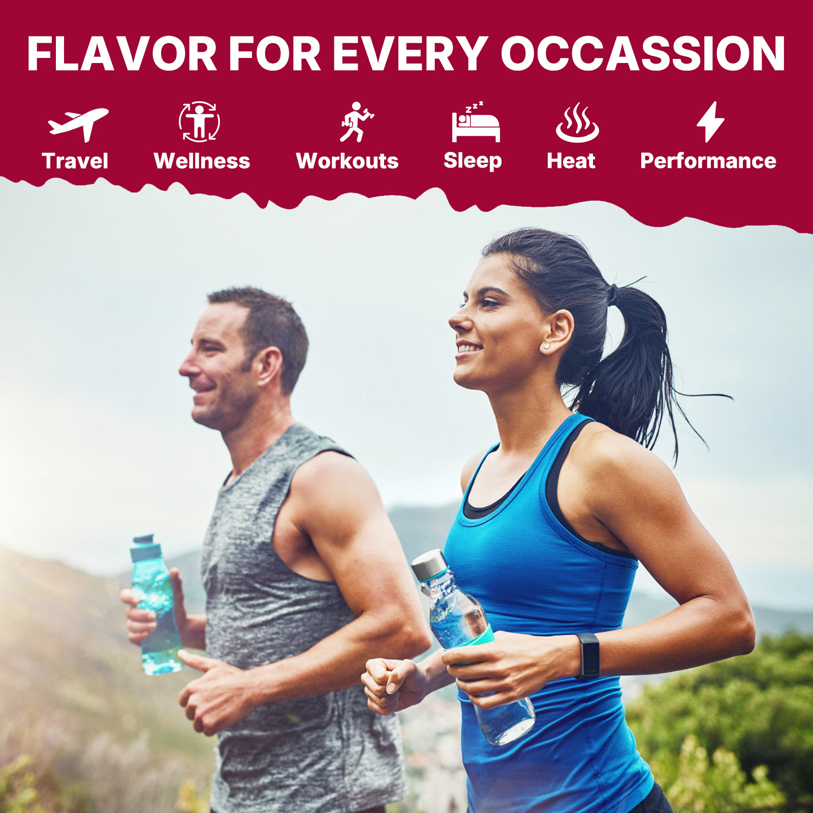 Hydration Mix Sport Drink Powder Sugar Free Essential Electrolyte 20 Sachets