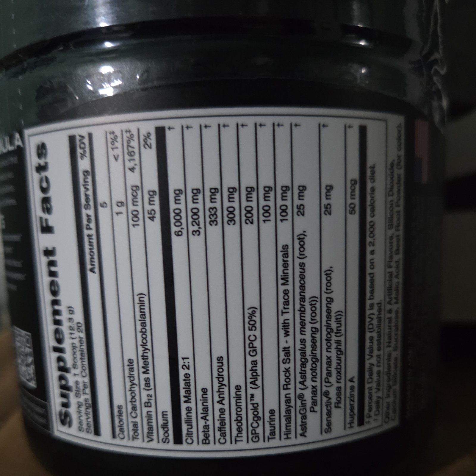 Bucked Up Woke AF MIAMI Preworkout – 8.68oz Exp 9/27