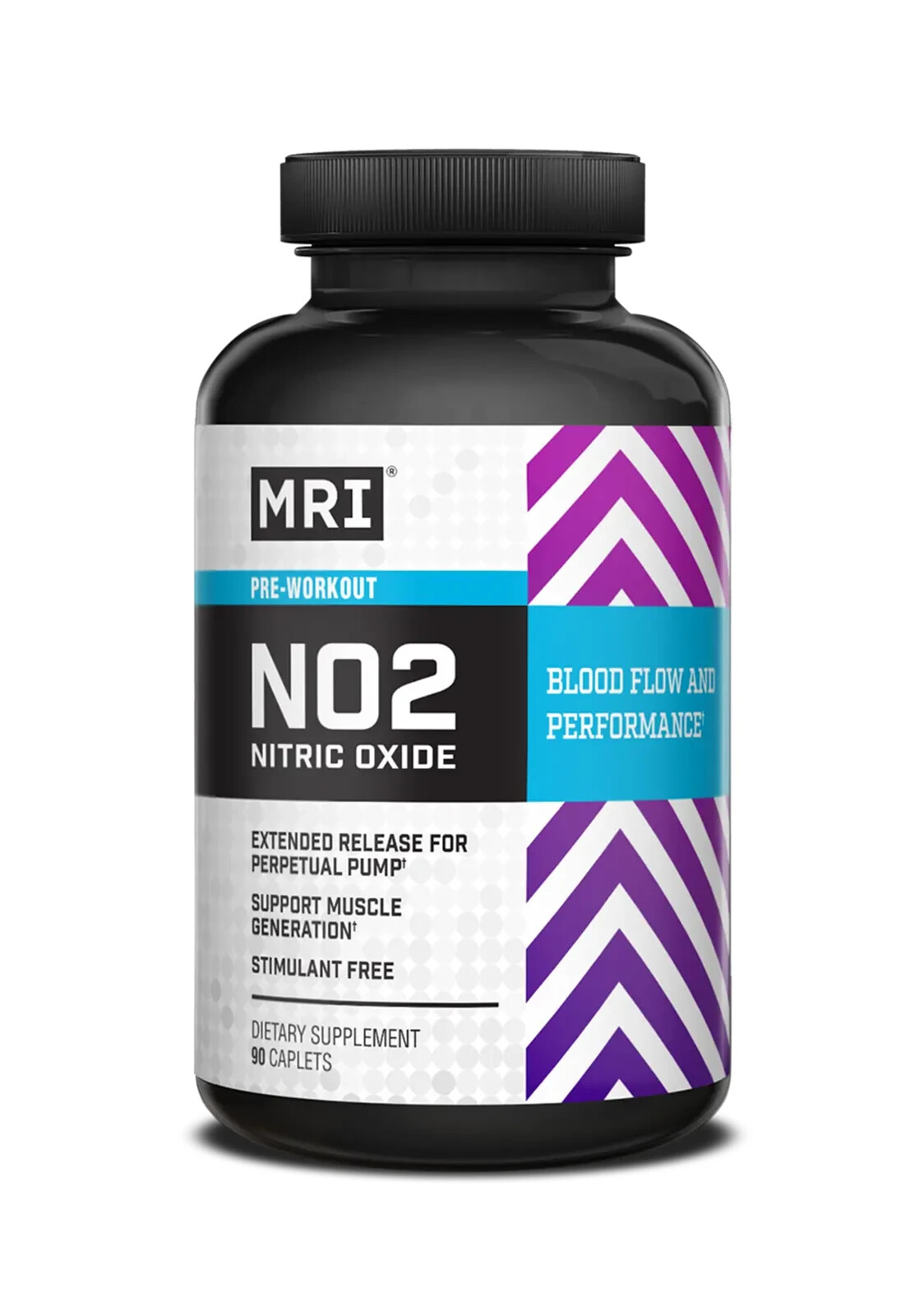 MRI NO2 Nitric Oxide Original Pre Workout Muscle Pump 90 capsules – SALE