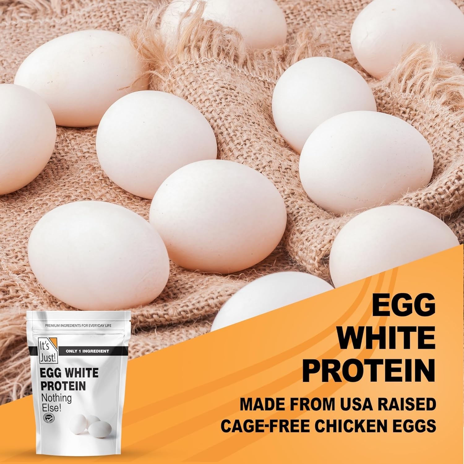 Keto-Friendly Egg White Protein Powder, 8oz – Unflavored Versatility for Health