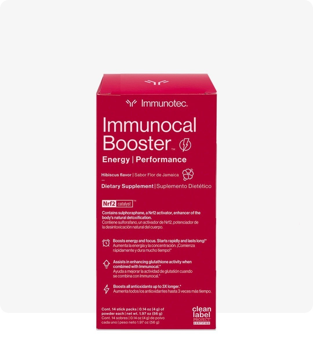 Immunocal Booster Hibiscus (30 Stick Packs) – New