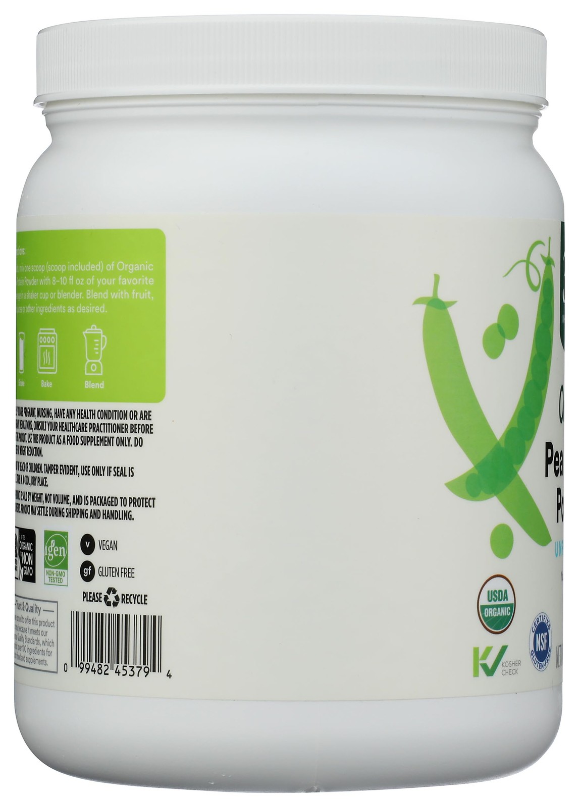 365 by Whole Foods Market, Organic Pea Protein, 16 Ounce 1 Pound (Pack of 1)
