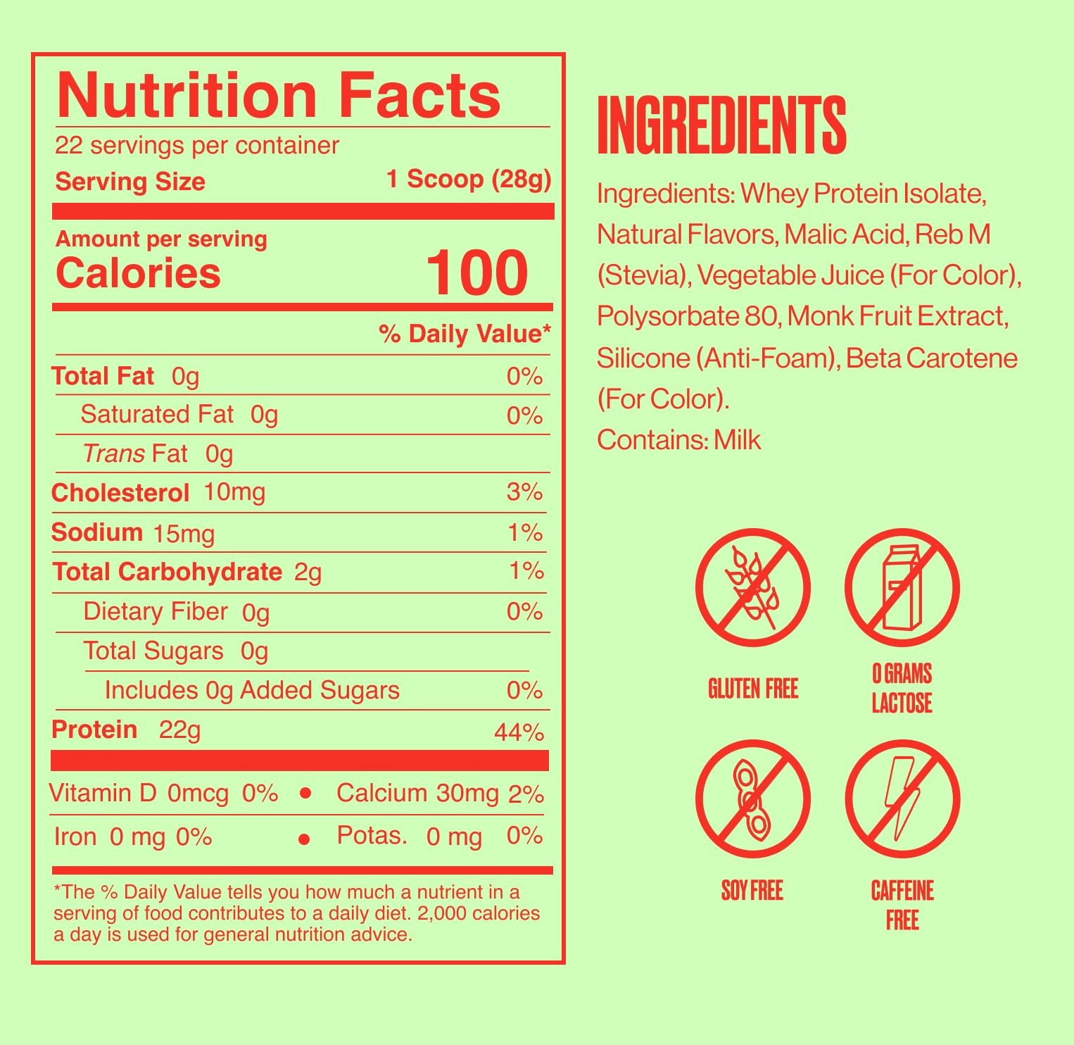 SEEQ Clear Protein Powder Watermelon Wave 22 Servings 22g Clear Whey Prote…