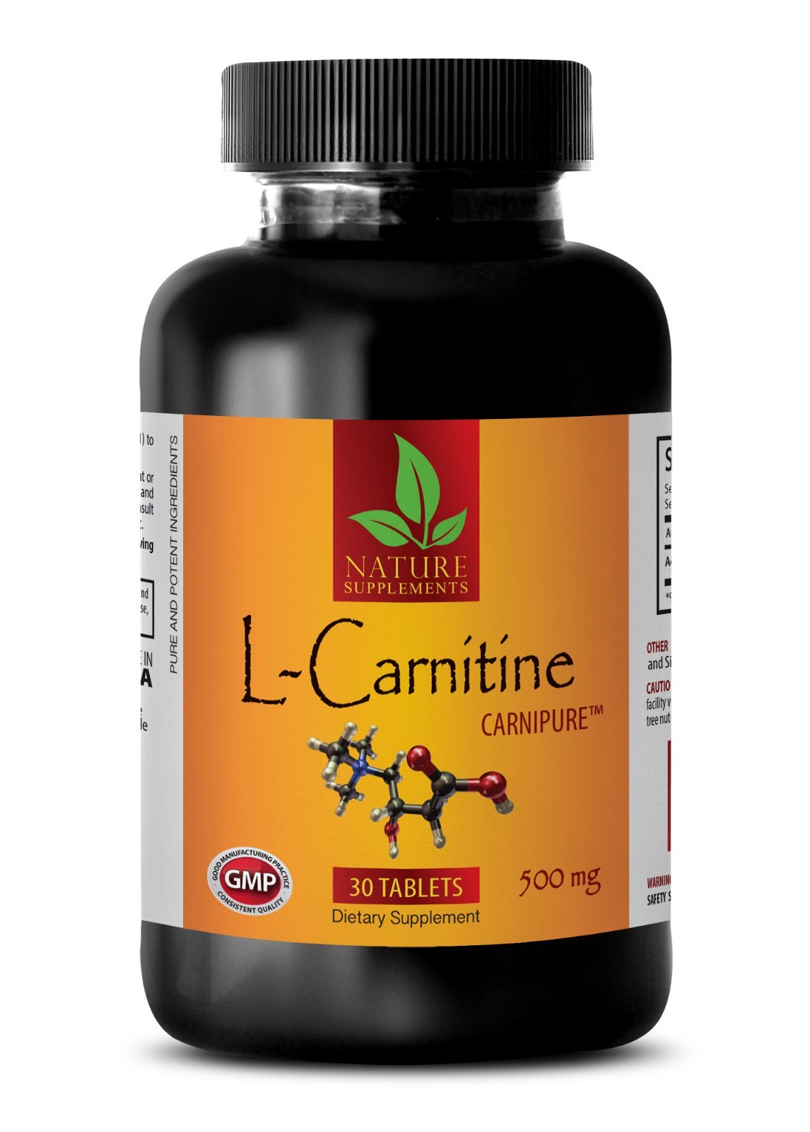 Weight Gain Supplement – L-CARNITINE 510mg – Carnitine – 1 Bottle