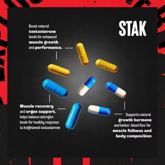 UNIVERSAL NUTRITION ANIMAL STAK Hormone Booster Power Stamina All-In-1 21 Packs