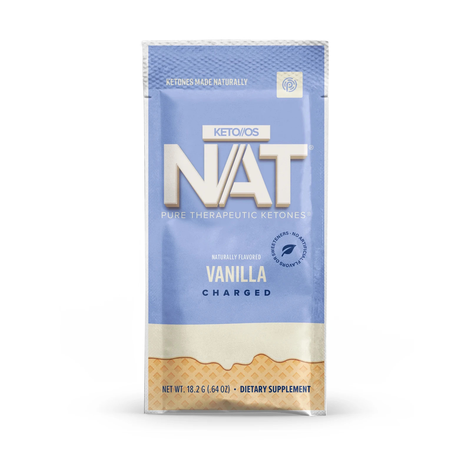 PRUVIT Keto OS NAT APPLE CRUMBLE DELIGTH Charged 20 Pack Sealed New Free Ship