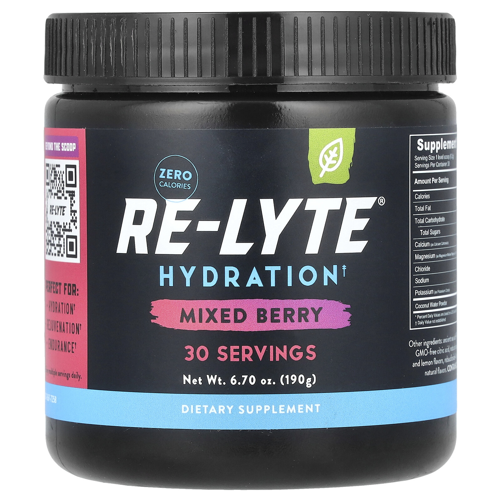 Re-Lyte® Hydration, Mixed Berry, 6.7 oz (190 g)