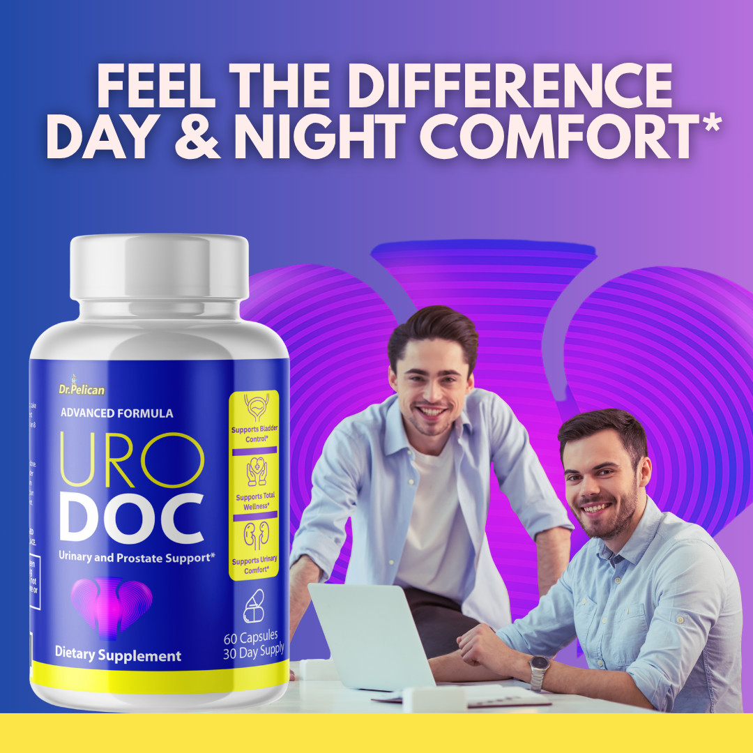 URO DOC- Support Supplement for Men – Urinary & Bladder Health-1 Bottle