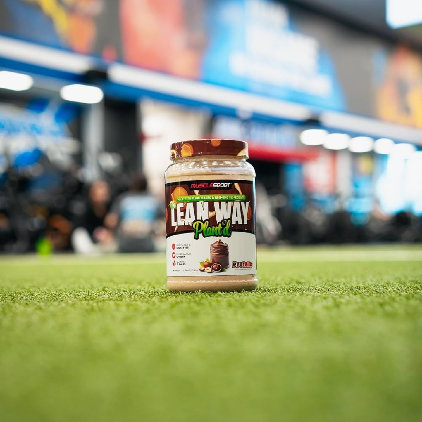MuscleSport LEAN WAY PLANT’D PROTEIN 2lb ( 25 Servings ) Protella BEST BY 10/26