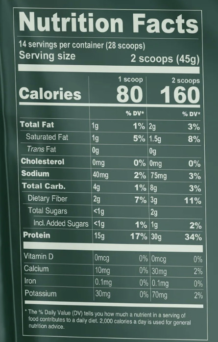 FYTA Vegan Protein Powder Chocolate Plant Based Protein Powder with Better T…