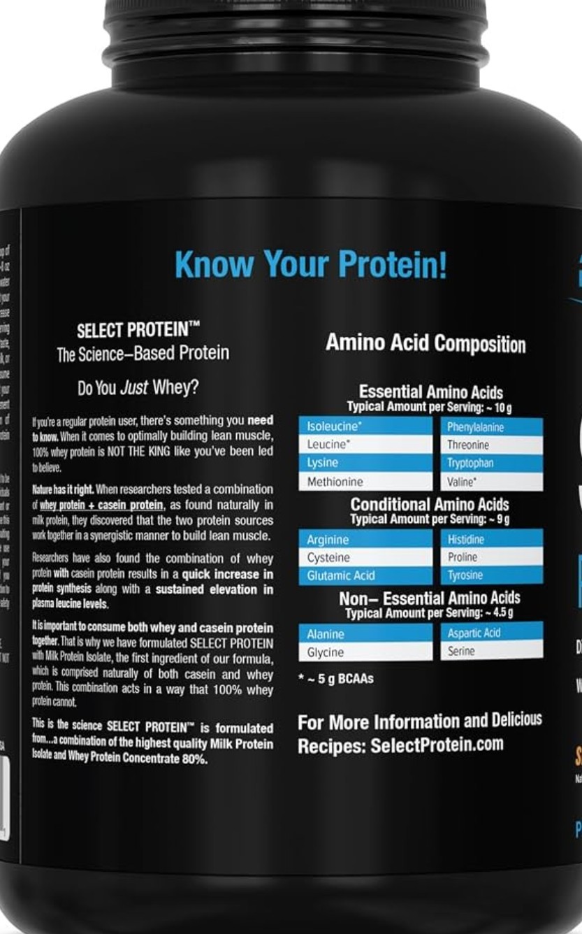 PESCIENCE SELECT PROTEIN Series 4 lb ( 55 Servings ) Snickerdoodle BEST BY 12/26