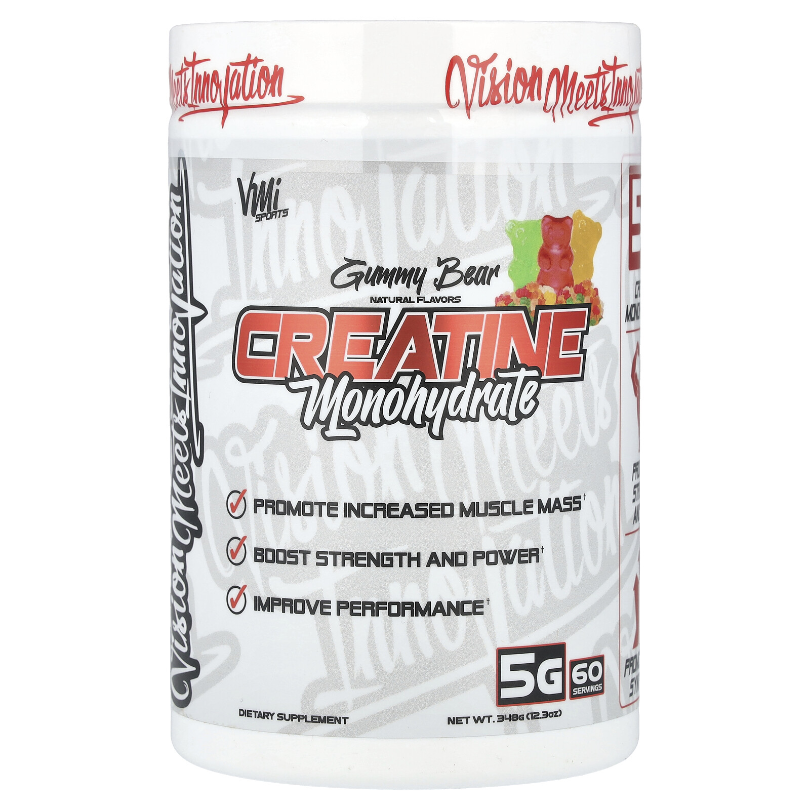 Creatine Monohydrate, Gummy Bear, 12.3 oz (348 g)