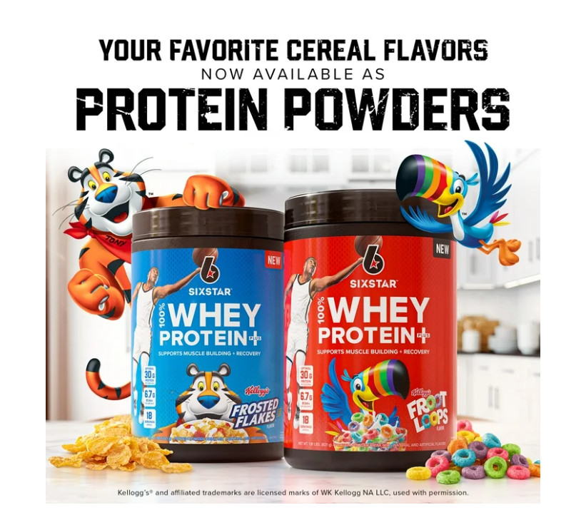 Six Star Whey Protein Plus Frosted Flakes 1.8lb