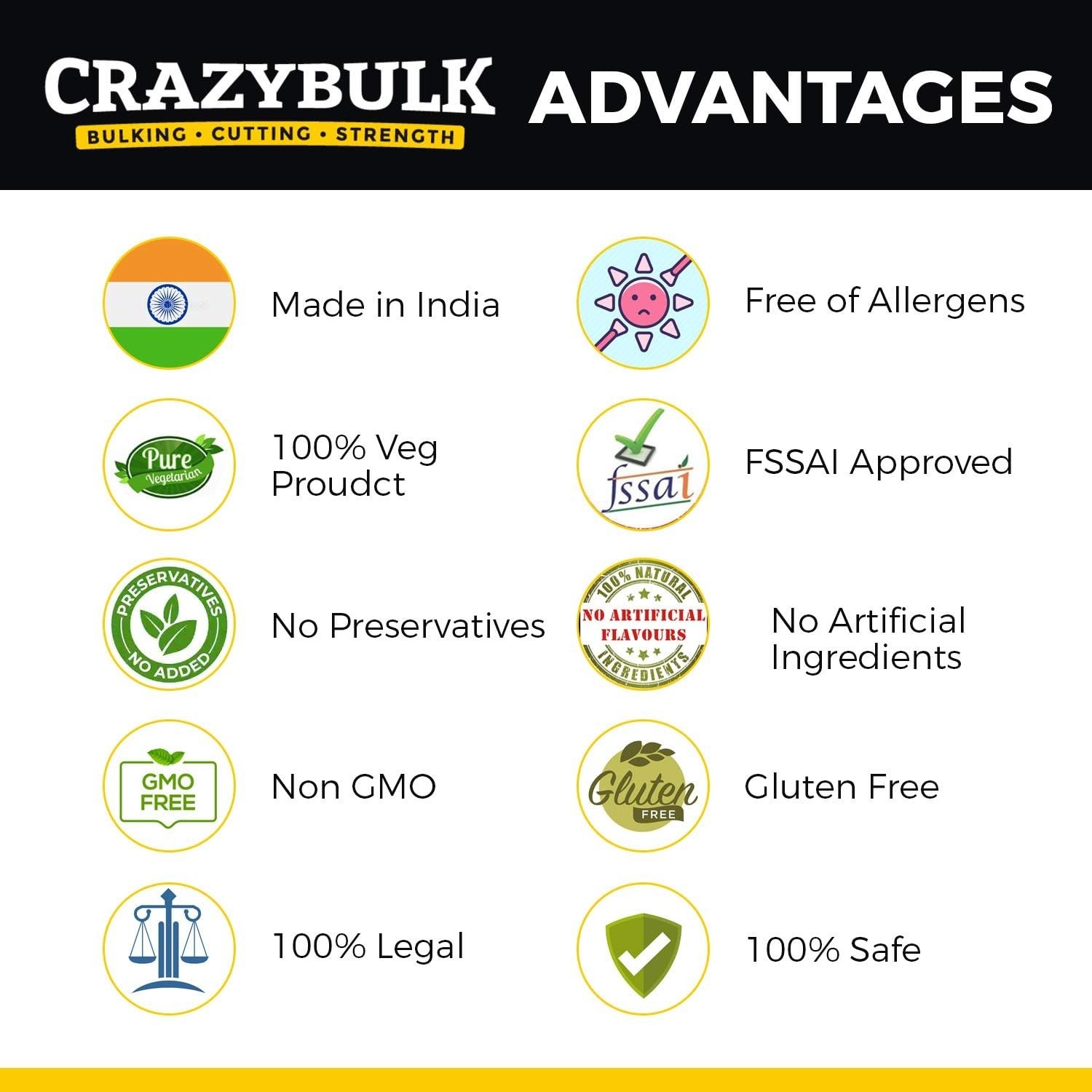 3 Pack CrazyBulk Decaduro Stack Recovery Energy Workout 90 capsules Free Ship