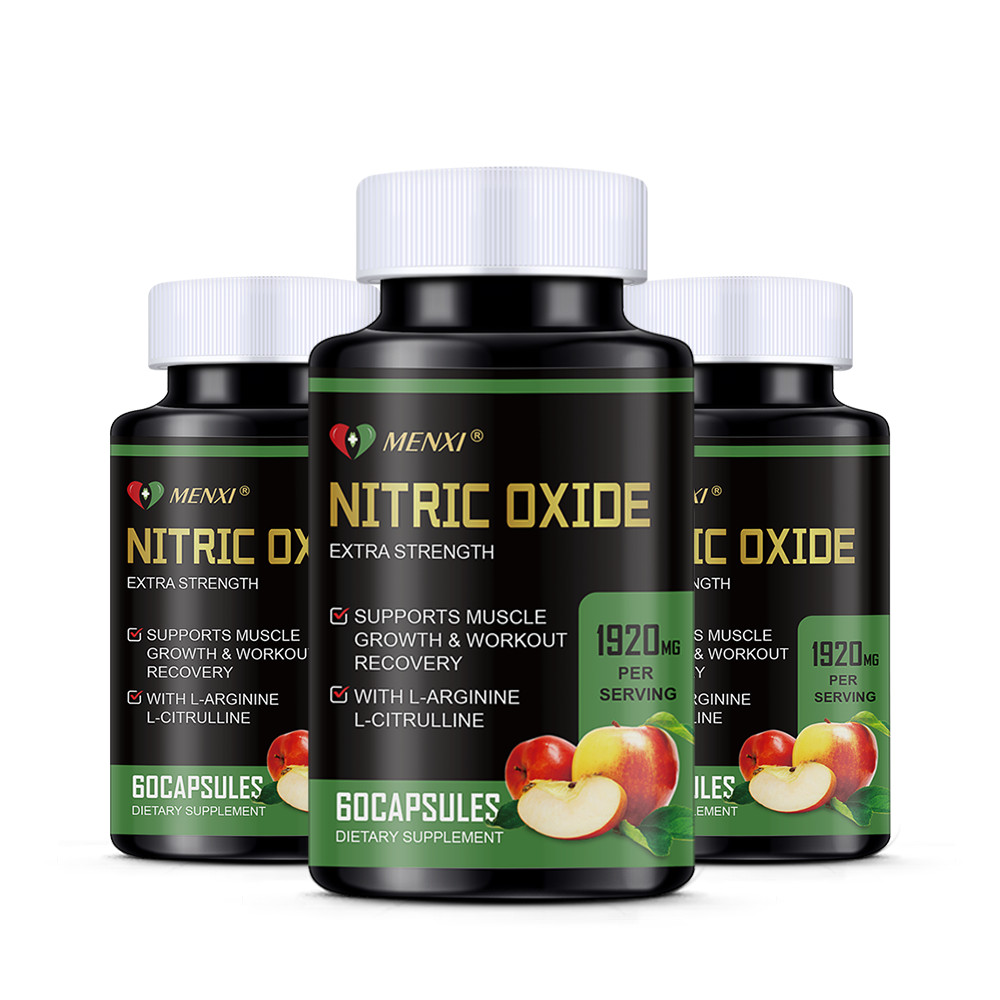 Nitric Oxide and Circulation Booster | L-Arginine, L-Citrulline | Extra Strength