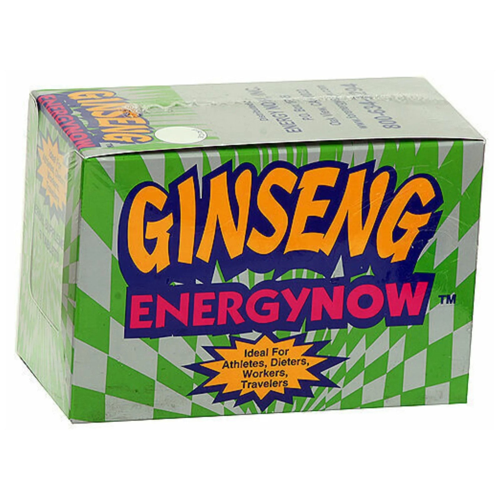Energy Now Ginseng Herbal Supplement 24 In Pack – 2 Boxes – 144 Tablets Total