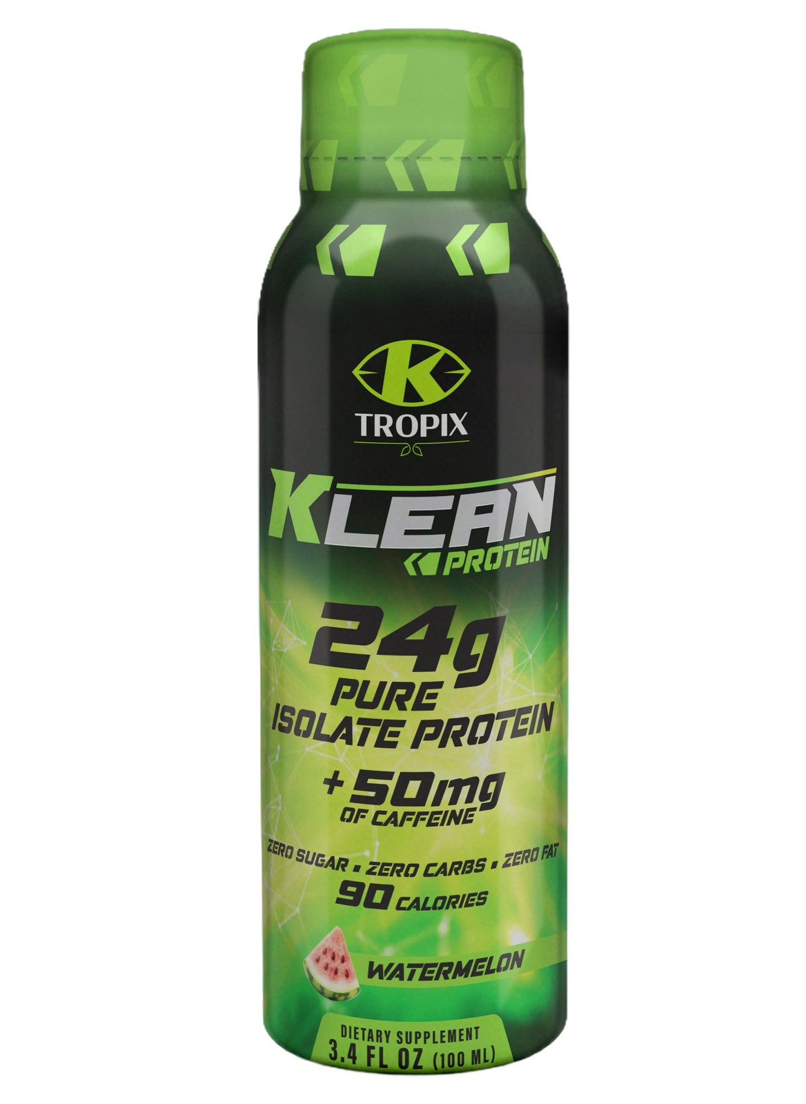 KTROPIX Klean+ Protein Shot, 24g Protein, Zero Sugar, 12 Pack for Energy