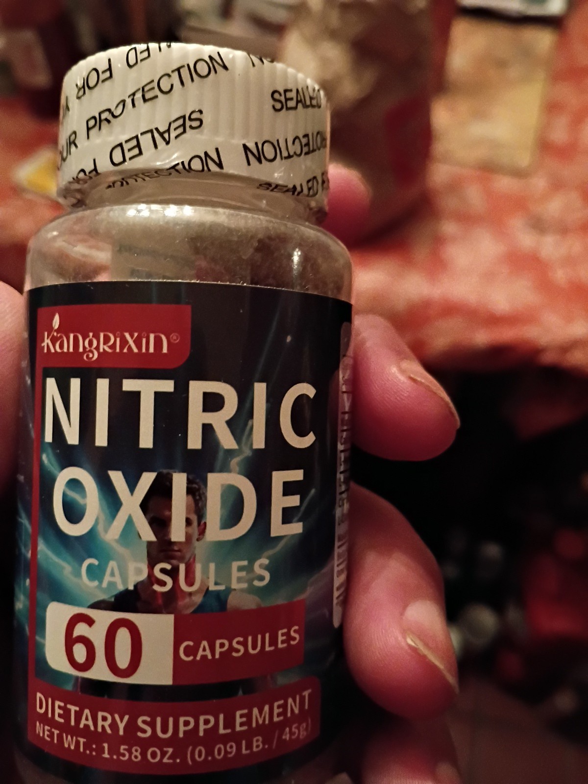 Nitric Oxide Booster 480 CAPSULES for Gym And Test Booster 95 Percent Pure