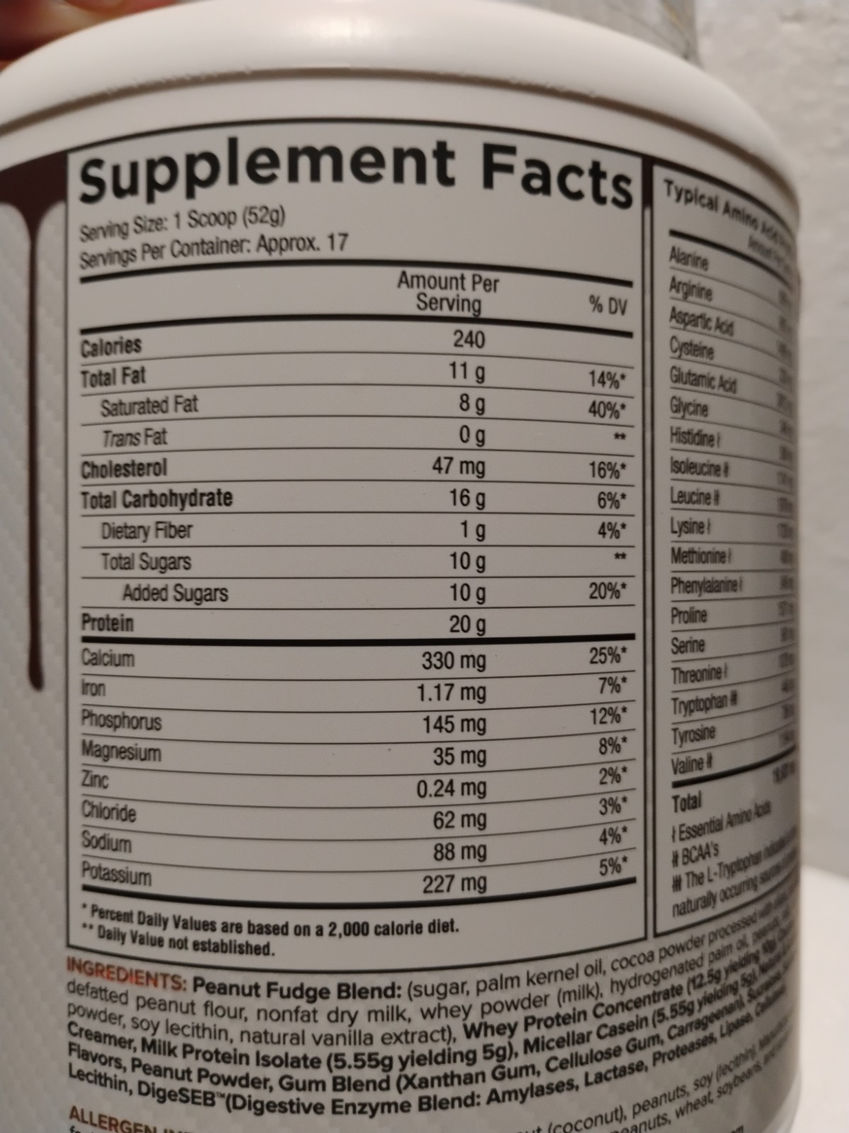 Core Nutritionals Pudd’n, Decadent Protein Pudding Mix, 2 Lbs Tub BB 05/27