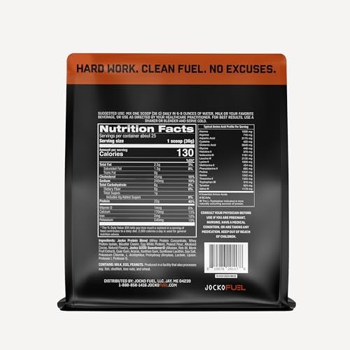 Jocko Fuel Mölk Whey Protein Powder 22g Low Sugar Monk 2 Pound (Pack of 1)
