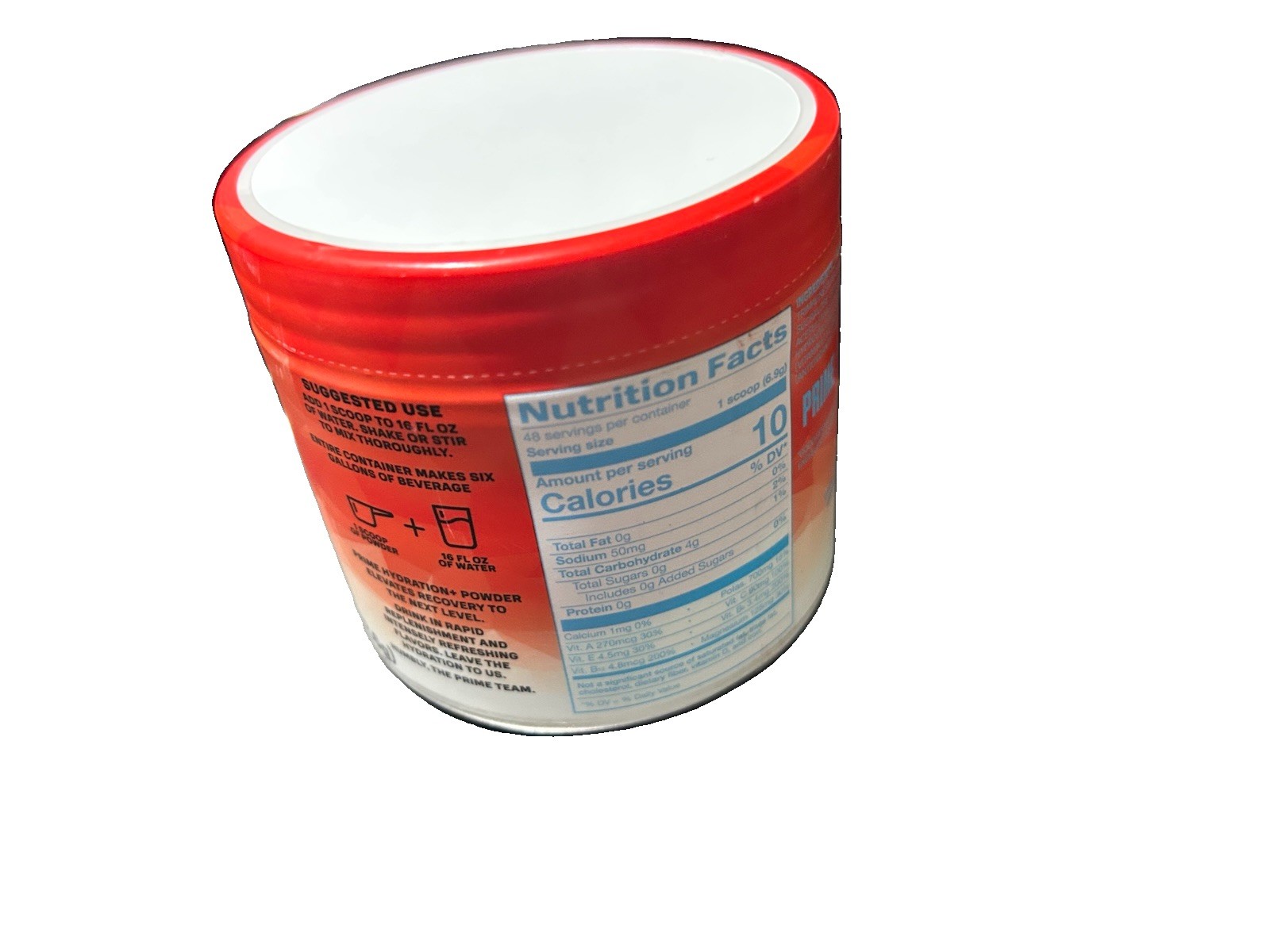 PRIME Hydration+ Powder – Cherry Freeze 48 Servings – NEW SEALED-Expire 2/28