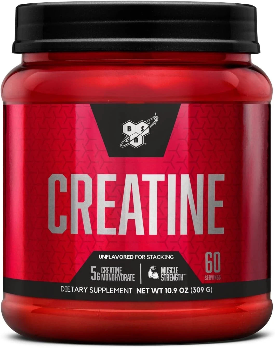 BSN Micronized Creatine Monohydrate Powder, Unflavored Creatine Powder, Microniz