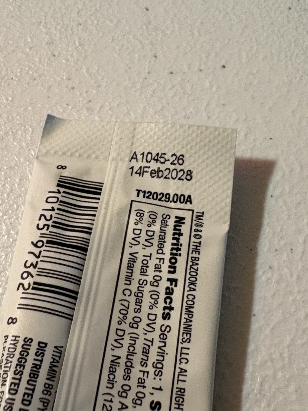 Liquid I.V. Hydration Multiplier SugarFree RingPop Cherry 30 Stick Packs 2/2028