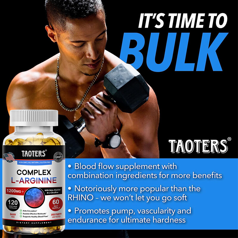 L-arginin + citrulline, promote vasodilation and improve exercise endurance