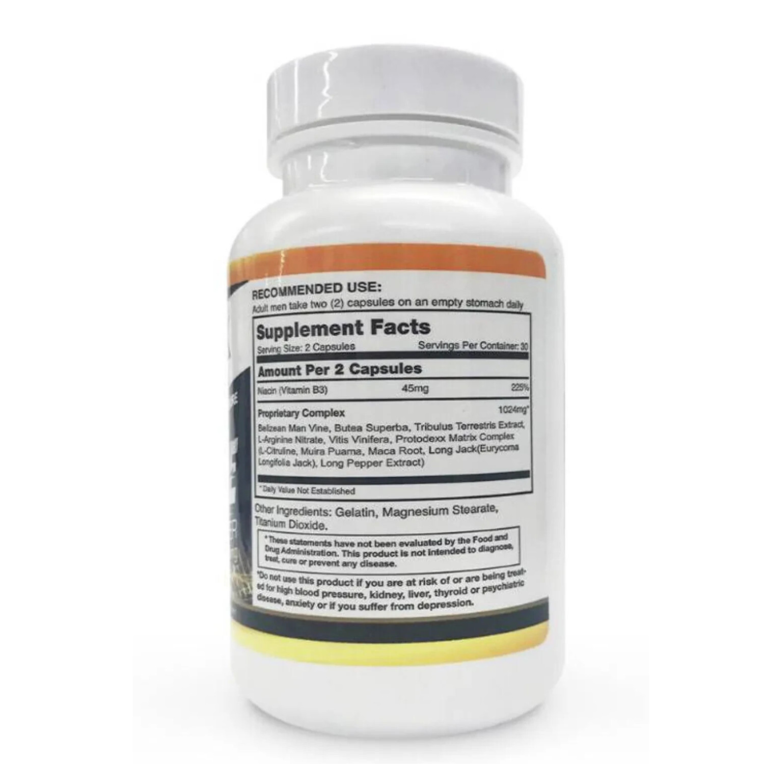SizeGenix Men’s Health Supplement 1 Month Supply Boost Energy US Shipping New
