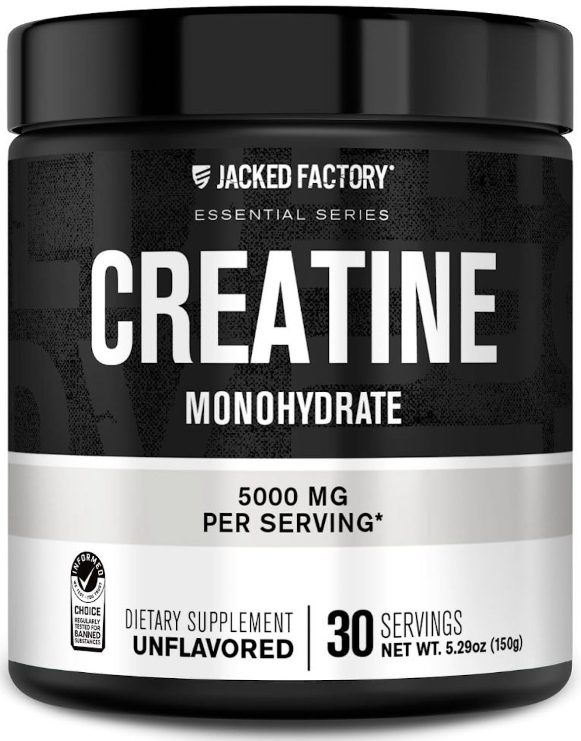 Creatine Monohydrate Powder 150g – 5g Daily Creatine Supplement for Men and W…