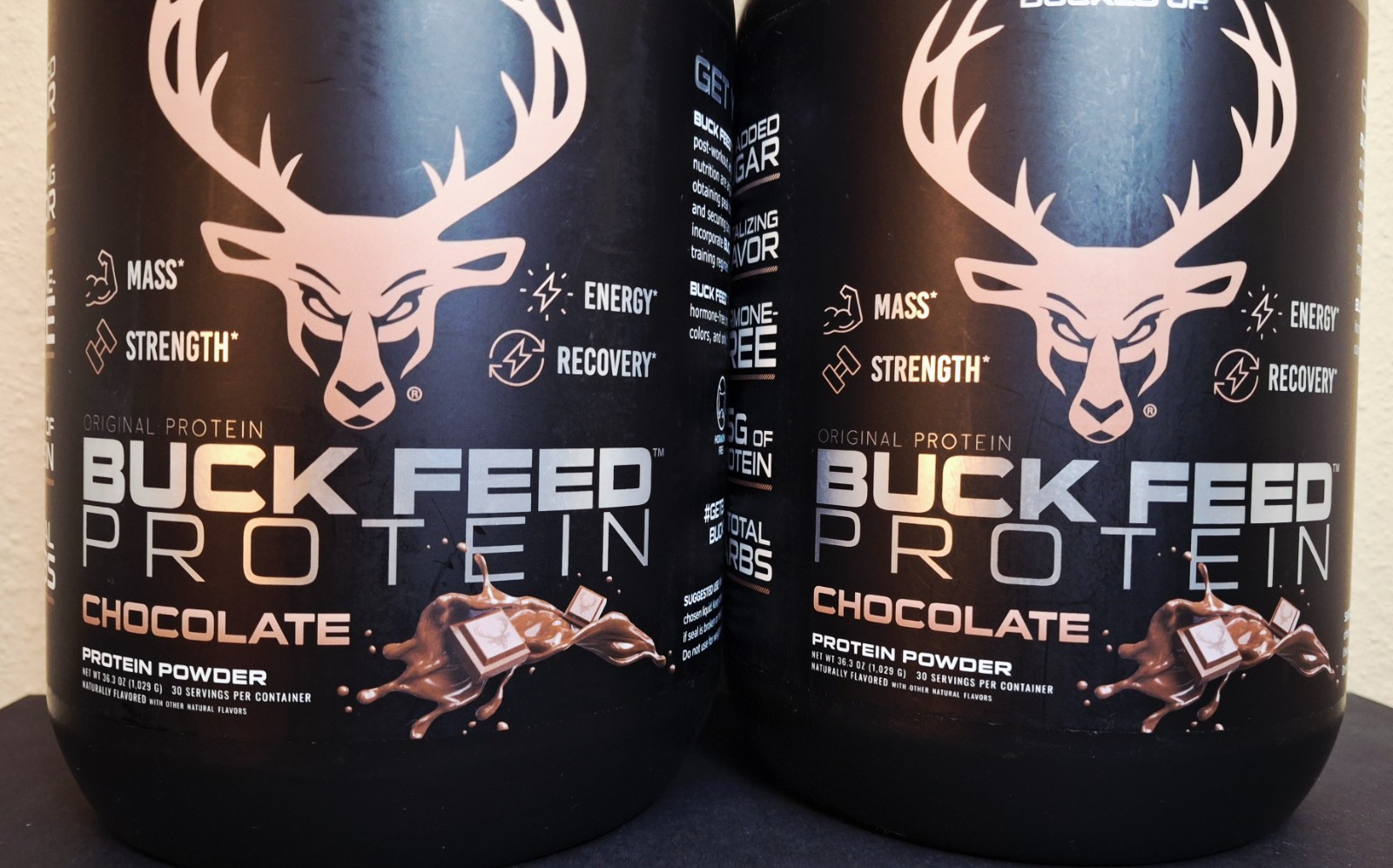 Bucked Up Whey Chocolate 🍫 30 Servings, 25g Protein, Hormone-free, 03/2028✨